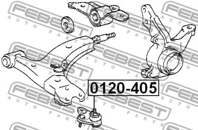 Опора шаровая LIFAN B2904810