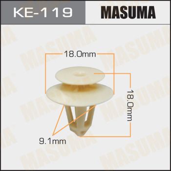 Клипса крепления Masuma KE119
