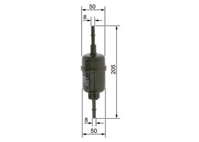 Фильтр топливный BOSCH 0450905926