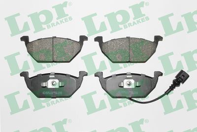 Колодки тормозные дисковые LPR 05P692