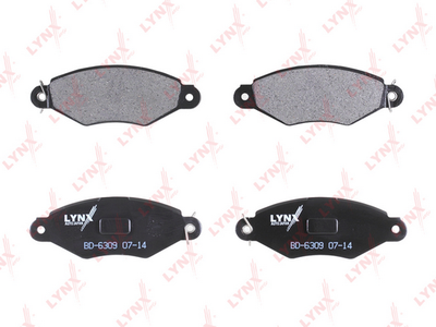Колодки тормозные дисковые передние LYNXauto BD6309