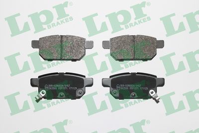 Колодки тормозные задние LPR 05P1571
