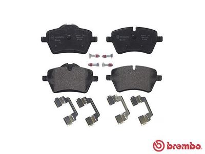 Колодки тормозные передние BREMBO P06086