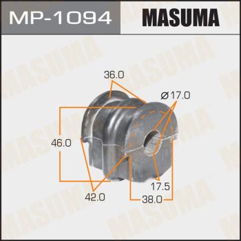 Втулка стабилизатора заднего Masuma MP1094
