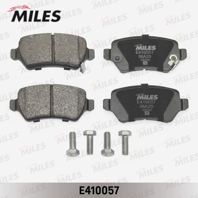 Колодки тормозные задние Miles E410057