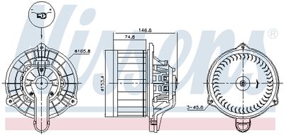 Мотор отопителя Hyundai/Kia 97113A4000
