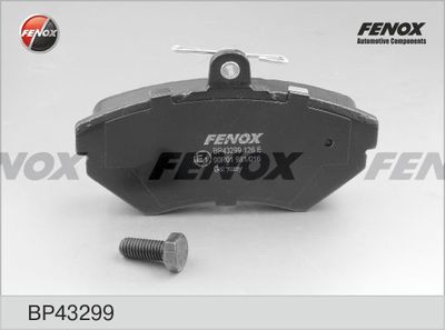 Колодки тормозные дисковые FENOX BP43299