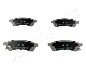 Колодки тормозные дисковые JAPANPARTS PPW03AF