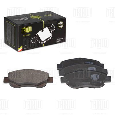 Колодки тормозные дисковые передние TRIALLI PF4316