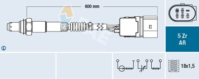 Лямбда-зонд BOSCH 0258007273