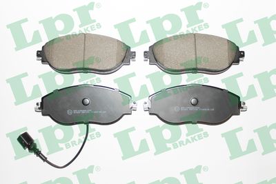 Колодки тормозные дисковые LPR 05P1734