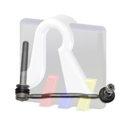 Тяга стабилизатора переднего левая RTS 97907562