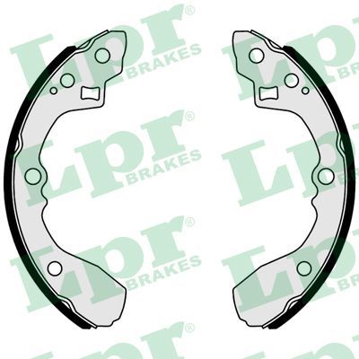 Колодки тормозные барабанные LPR 01054