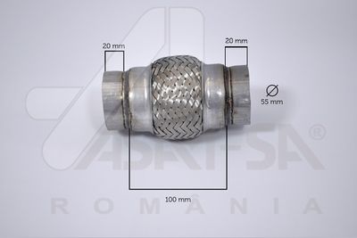 Гофра глушителя ASAM 62066