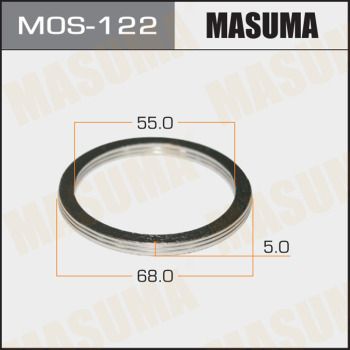 Кольцо глушителя Masuma MOS122