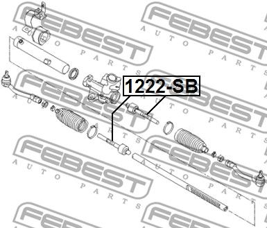 Тяга рулевая FEBEST 1222SB