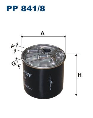 Фильтр топливный FILTRON PP8418
