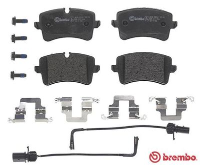 Колодки тормозные дисковые BREMBO P85118