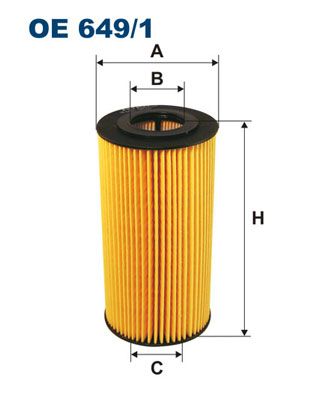 Фильтр масляный FILTRON OE6491