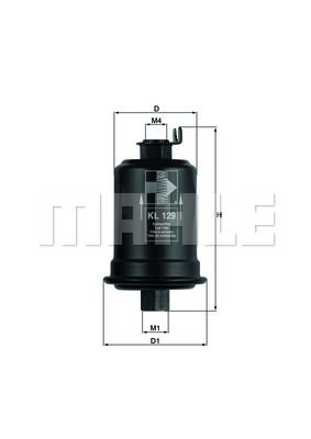 Фильтр топливный MAHLE KL129