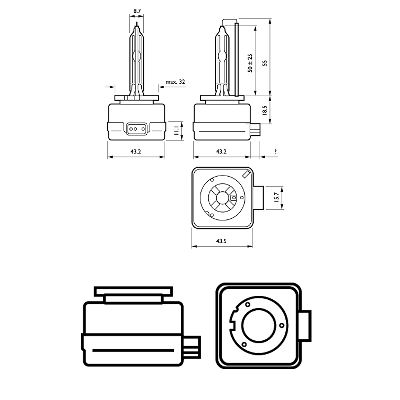 Лампа PHILIPS 42403VIC1