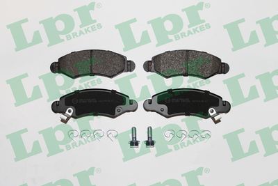 Колодки тормозные дисковые LPR 05P1280
