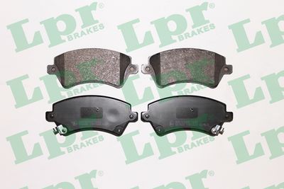 Колодки тормозные передние LPR 05P1002