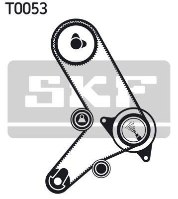 Комплект ремня ГРМ SKF VKMA02154