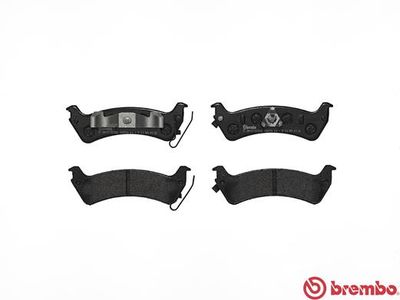 Колодки тормозные задние BREMBO P37012