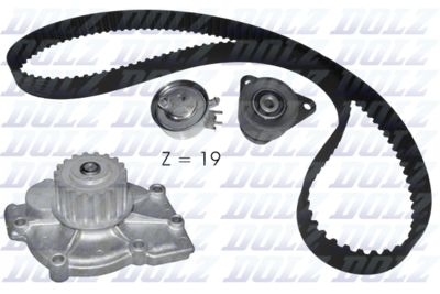 Комплект ремня ГРМ с водяным насосом DOLZ KD115