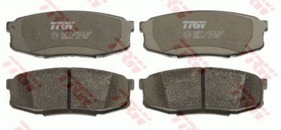 Колодки тормозные дисковые TRW GDB3491