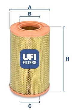 Фильтр воздушный UFI 2722800