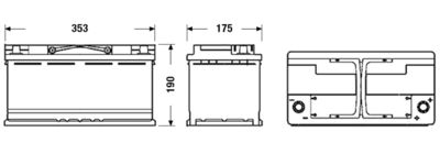 Аккумулятор EXIDE EK950