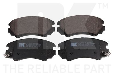 Колодки тормозные дисковые NK 223436