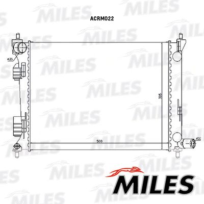 Радиатор Miles ACRM022