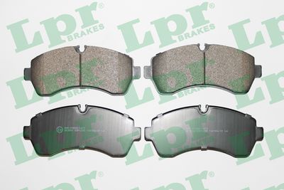 Колодки тормозные передние LPR 05P1295