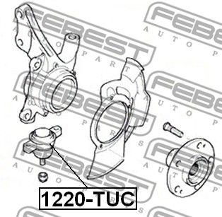Опора шаровая FEBEST 1220TUC