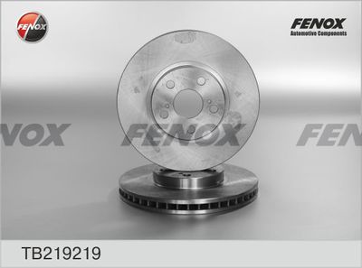 Диск тормозной передний FENOX TB219219