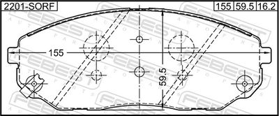 Колодки CTR CKKK18