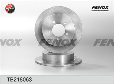 Диск тормозной FENOX TB218063