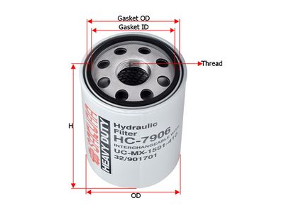 Фильтр гидравлический SAKURA HC7906