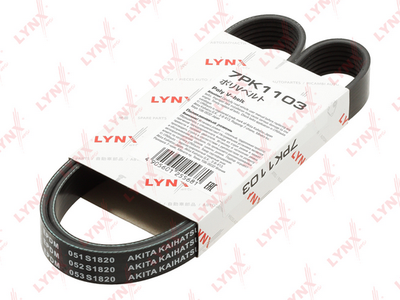 Ремень поликлиновой LYNXauto 7PK1103