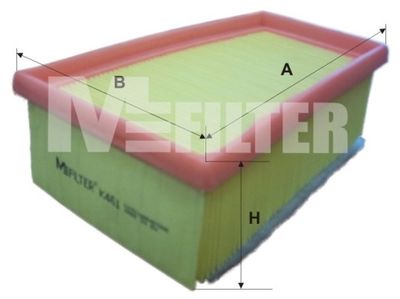 Фильтр воздушный M-Filter K461