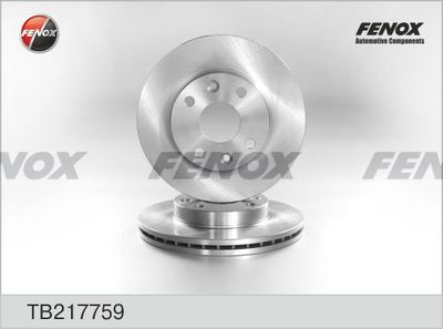 Диск тормозной FENOX TB217759