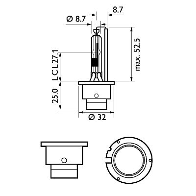 Лампа PHILIPS 85126VIC1