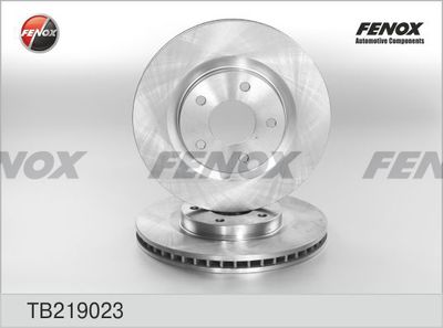 Диск тормозной передний FENOX TB219023