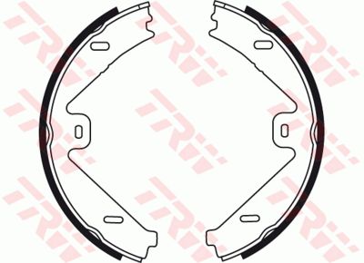 Колодки стояночного тормоза TRW GS8755