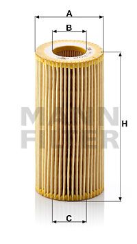 Фильтр масляный MANN-FILTER HU7198Y