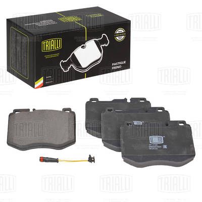 Диски тормозные с колодками передние комплект TRIALLI PF4149