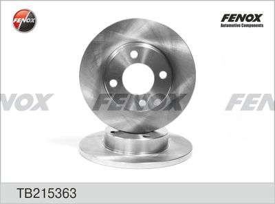 Диск тормозной передний FENOX TB215363